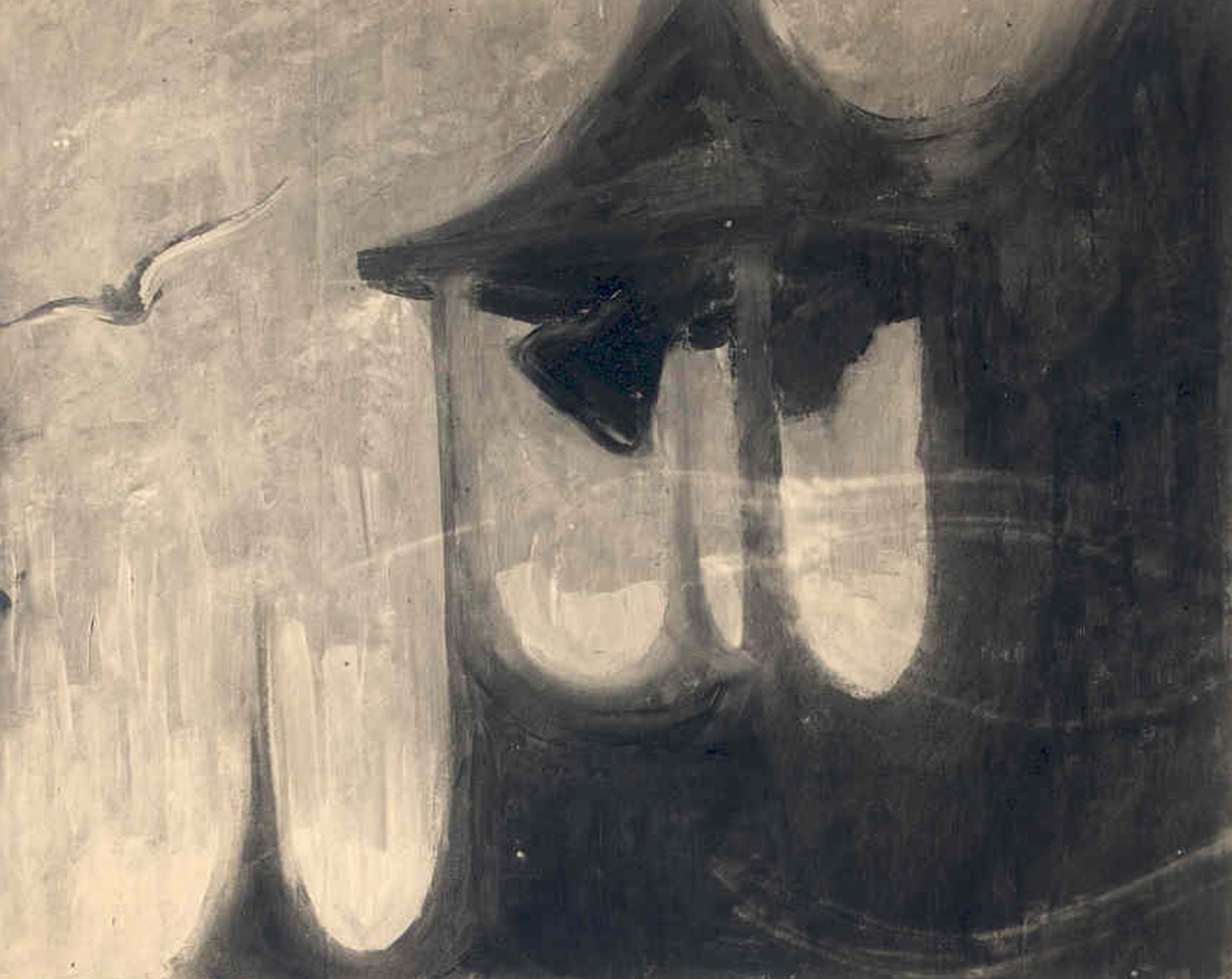 M. K. Čiurlionis, Bokštas (Tower), archival reproduction