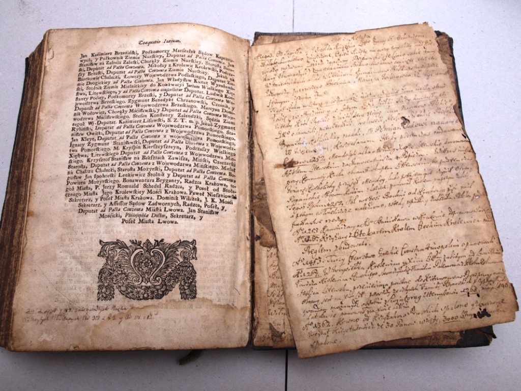 Historical copy of the Third Lithuanian Statute