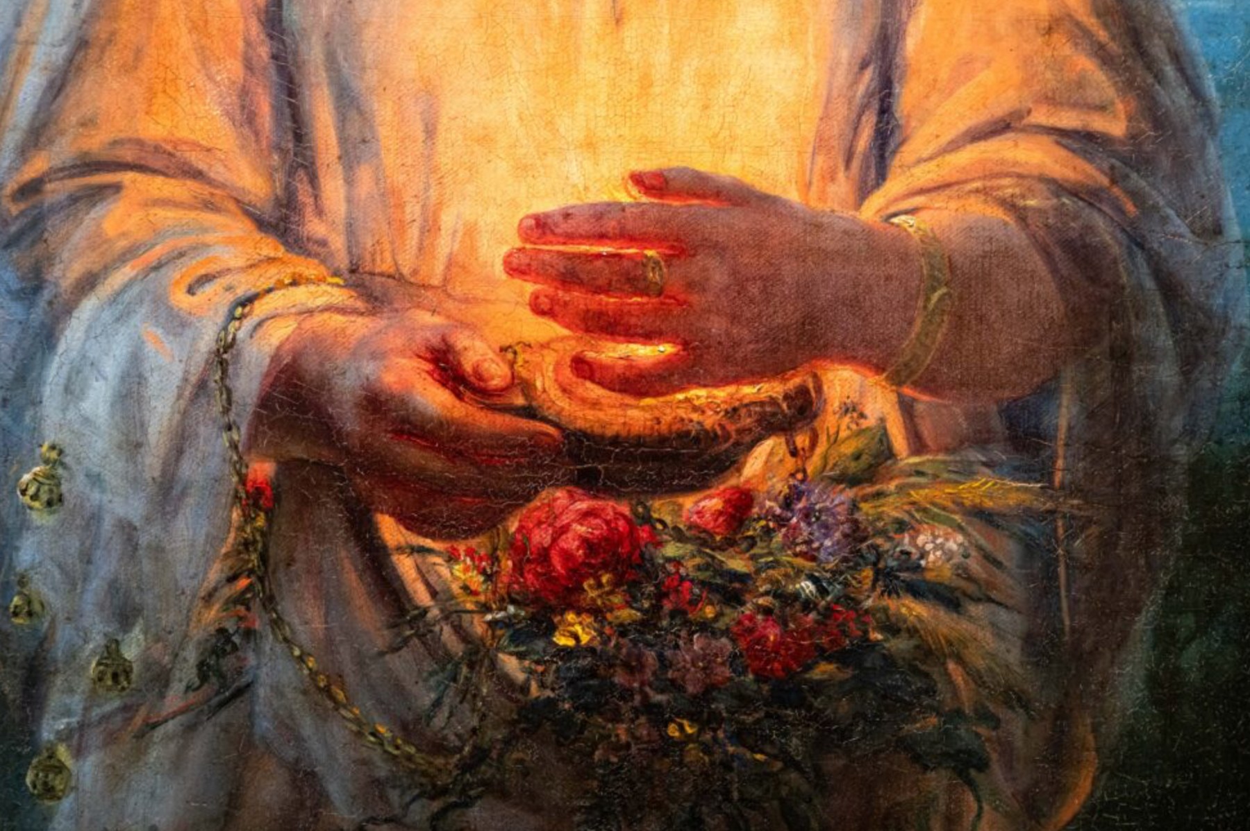 Detail of Wincenty Sleńdziński's Vaidilutė