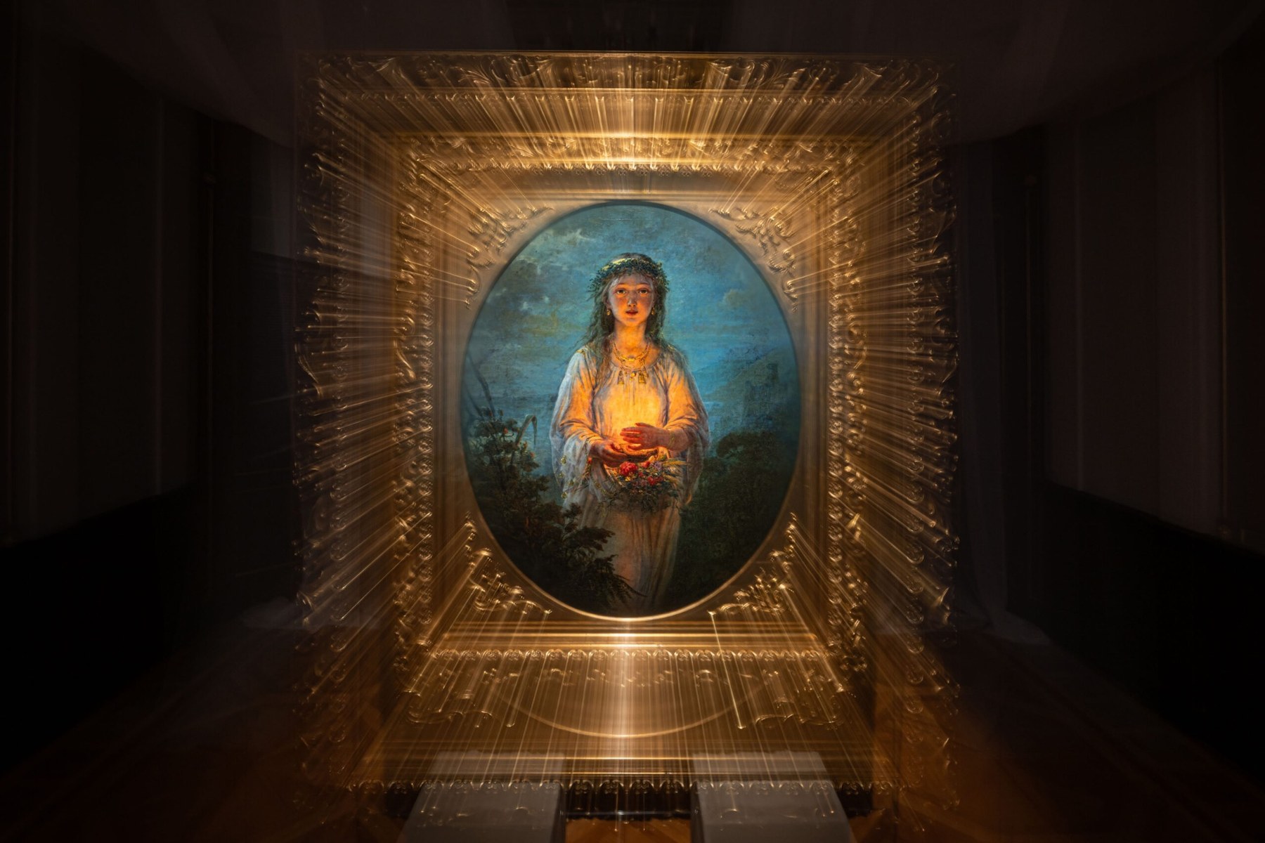 Architectural installation of Vaidilutė at the Vilnius Picture Gallery